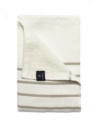 Habit Towel Home Textiles Bathroom Textiles Towels & Bath Towels Bath Towels Creme Himla*Betinget Tilbud