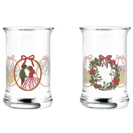 Holmegaard Christmas Holmegaard Julsnapsglas 2025 3 cl × 2 st, multi | Dukning & Servering > Glas > Cocktail- & Drinkglas > Snapsglas | Bagaren och 