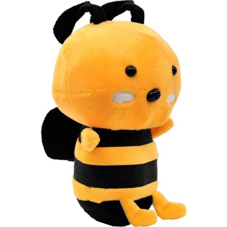 Humla plysj legetøj sød humla plysj legetøj håndled legetøj plysdyr dekorationer bi insekt legetøj kram pude plysj legetøj formet fyldt blød gave børn