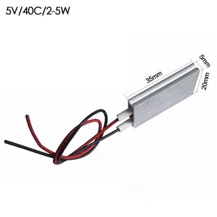 Celsius PTC-värmare Värmeelement 5V/40C/2-5W 5V/40C/2-5W 5V/40C/2-5W
