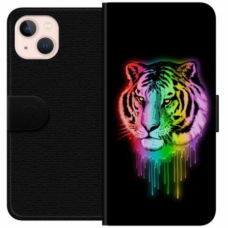Apple Iphone 14 Plus Plånboksfodral Tiger
