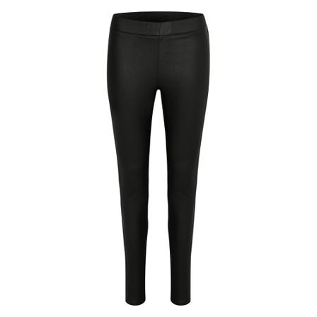 Kaffe Ada coated Jeggings Sort, Dame Leggings