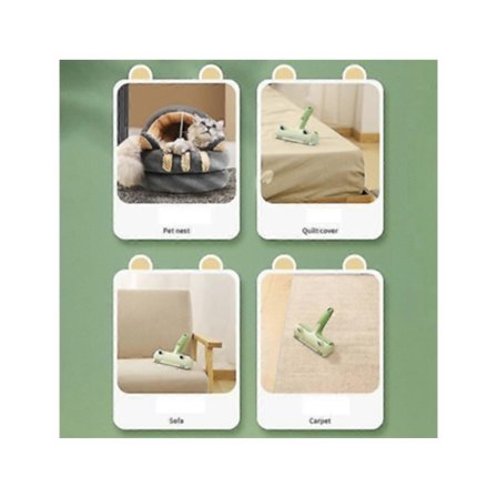 Ny stor borste för att ta bort katthår, portabel och tvättbar luddrulle för möbler, hundar och katter. Aquaforge