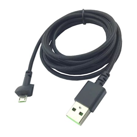 Fleksibelt Micro USB-ladekabel Datakabler til Seiren Mini-mikrofon