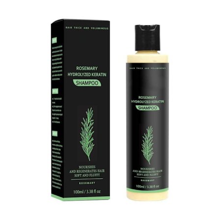 Rosmariini hiustenkasvushampoo, luonnollinen hiustenkasvukaava, 220 ml