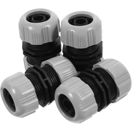 Trädgårdsslangkoppling Slangfäste 4-pack 1/2 tums slangreparationskopplingar för vattenslang