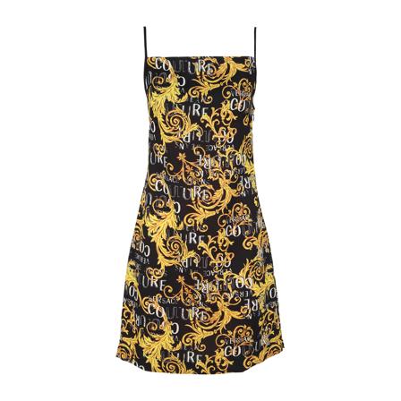 Versace Jeans Couture Short Kjole Sort, Dame