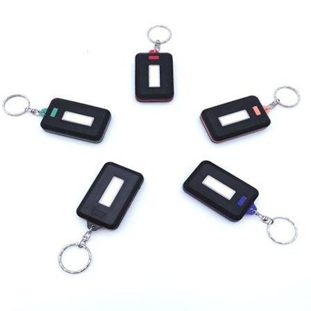 LED nyckelring ficklampa, Mini Super Bright Bright nyckelring ljus, 4 Pack