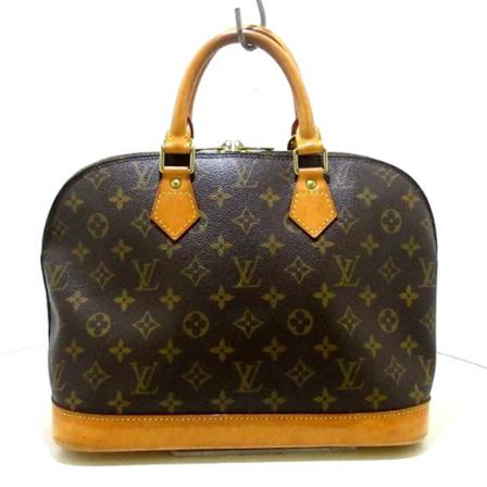 Louis Vuitton Vintage Pre-owned Alma Taske Brun, Dame Vintage Tasker, Størrelse: ONE Size