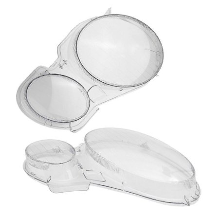 Bilstrålkastarglas Linsskydd Dimljusskydd Strålkastarskydd för Benz Mercedes W211 E240 E200 E