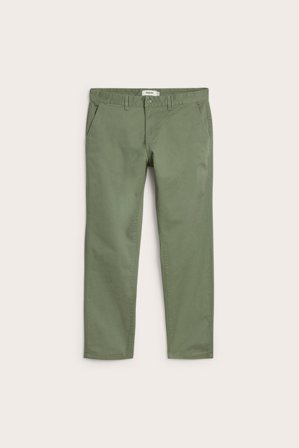 Kappahl | Spodnie chino regular fit Ciemnozielony 32/32 | Ciemnozielony