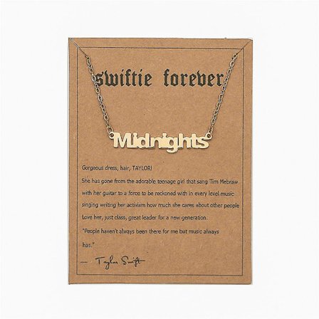 Lahjat Ladies Taylor Swift Inspired kaulakoru korut musiikin ystävä fani