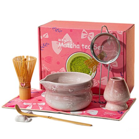 Japanilaiset Matcha-seremonian tarvikkeet, yksinkertainen työkalusarja matcha-juomien valmistukseen tee-matcha-ystäville