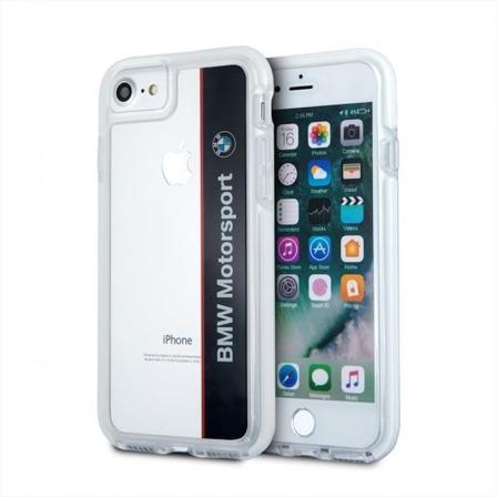 BMW Hardcase Skal iPhone 7 / 8 / SE 2020 - Transparent / Sininen Blue