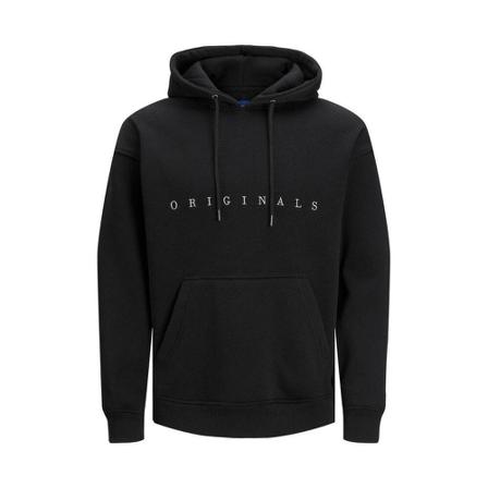 Jack & Jones, Hoodies Zwart, unisex, Maat:M,polyester