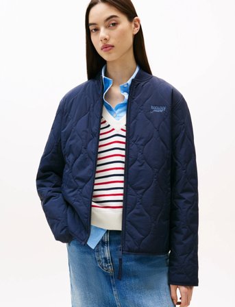 Tommy Jeans Tjw Reg Onion Quilt Jacket - Navy - XL
