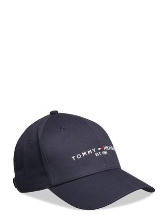 Th Established Cap Accessories Headwear Caps Blå Tommy Hilfiger