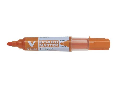 PILOT BEGREEN Whiteboardpenna Begreen V-Board Master, 6,0 mm, orange - Lyreco - Kontorsmaterial - Pennor - Whiteboardpennor - Rund spets
