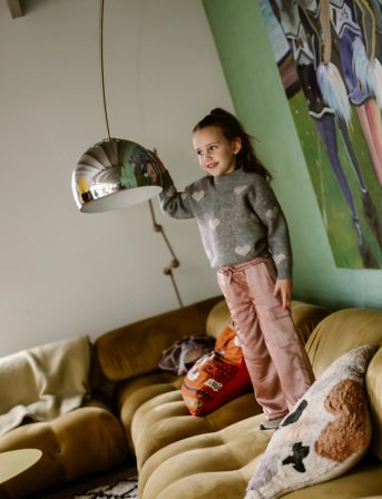 Daily 7 Wide Pants Shiny - Pink - 104