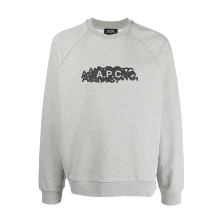 A.p.c., A.p.c. Sweaters Grey Szary, Mężczyzna, Rozmiar: M