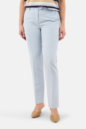 BRANDTEX - Habit Bukser - Lyseblå - Fast Linning