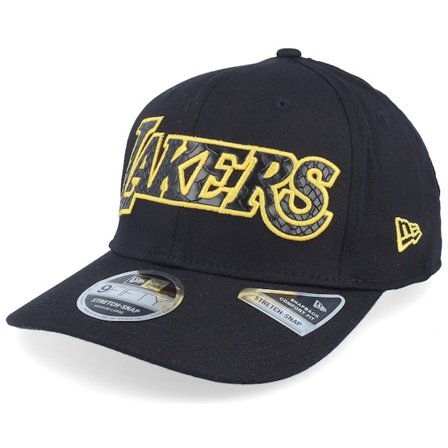 New Era - NBA Schwarz adjustable Cap - Hatstore Exclusive x LA Lakers Mamba Snakeskin 9FIFTY Stretch Snap @ Hatstore