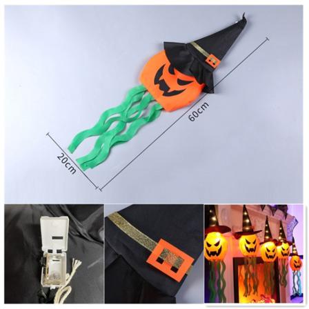 Led Halloween Dekoration Blinkande Ljus Gypsophila Ghost