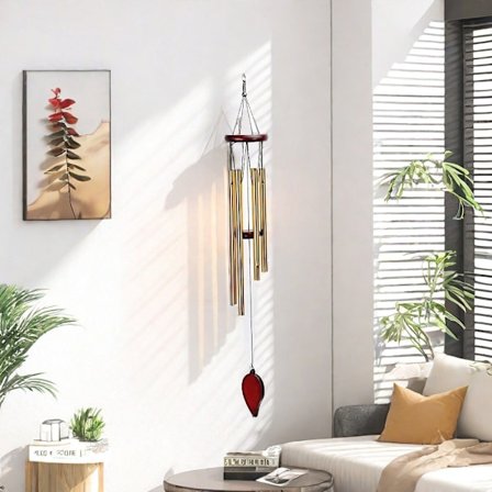 Store Vindspil til Udendørs Brug, Vindspilsdekoration til Haven, Fantastisk Mindevindspil til Tab af Elsket Mor Far, Fantastisk til Udendørs Brug, 