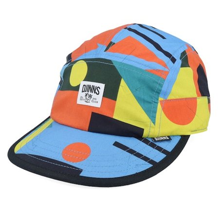Djinns - Multi 5panel Keps - Soft Fc Geometric Dark 5-Panel @ Hatstore