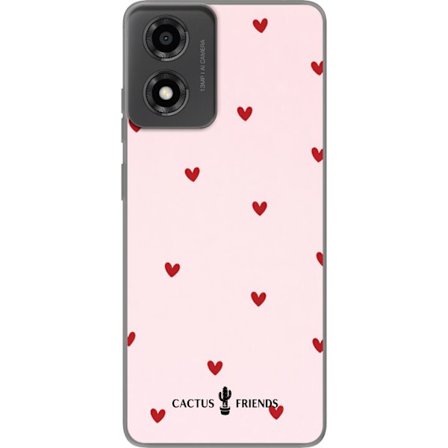 Yhteensopiva Puhelinkuori Motorola Motorola Moto E14 Cactus and Friends – HeartSprinkle