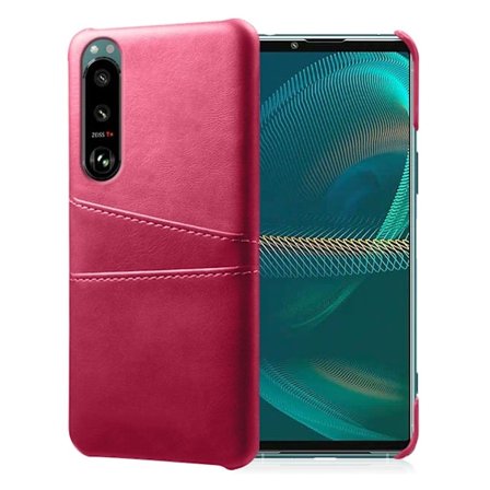 Sony Xperia 5 III skal med korthållare - Rosa