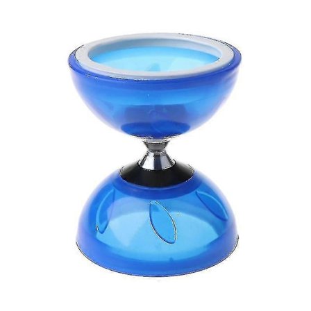 Diabolo Sæt Triple Kugleleje Kobling Matchende Farvede Fiber Håndpinde, Diablo Snor & Taske [DB]