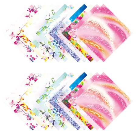 Origamipapir 100 ark 6 tommer firkantet Forskjellige farger på begge sider Håndverk Origamipapir Kunst Kreativitet