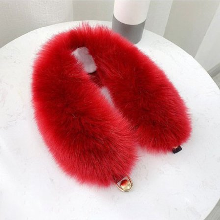 Vinter Faux Fur Sjal Wrap Skjerf 06 06