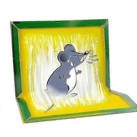 3-pakning Muse- og Rottefelle med Lim, Profesjonell Skadedyrbekjempelse, Alternativ til Rottegift og Feller, Gnagere uten Gift