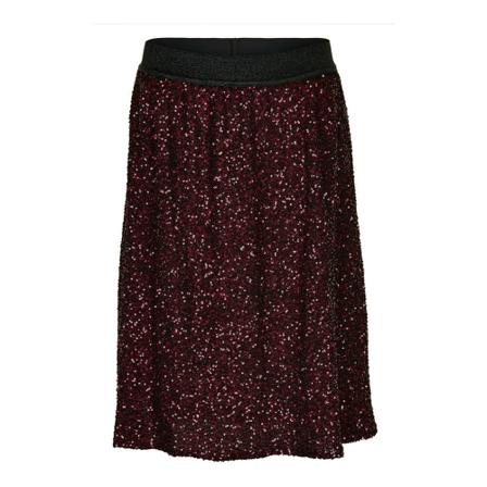 IN Front, Midi Skirts Rood, Dames, Maat:L