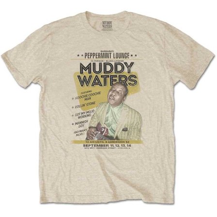 Muddy Waters Unisex Vuxen Peppermint Lounge Bomull T-shirt XXL