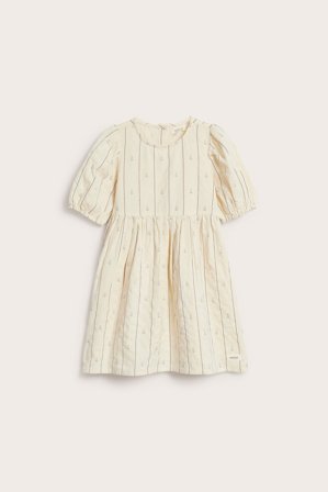 Newbie | Kortermet kjole med seilbåter Hvit 104 | Hvit