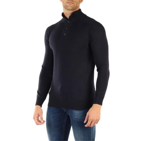 Alpha Studio, Turtlenecks Niebieski, Mężczyzna, Rozmiar: M