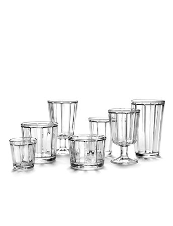 Serax Glass Tumbler Surface By Sergio Herman Set/4 - Nude - 30 CL