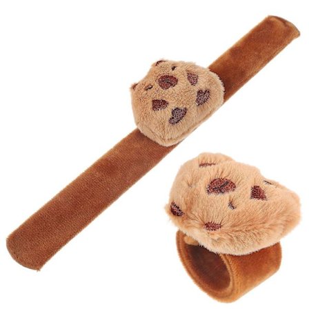 Udstoppede Snap Armbånd Fester Legetøj Halloween Gave Plys 2 stk.[D]