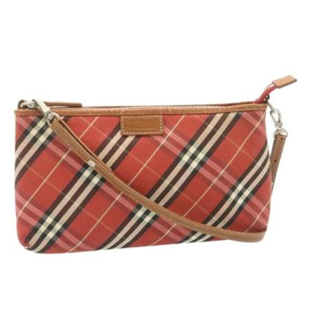 Burberry Vintage, Pre-owned Shoulder Bags Rood, Dames, Maat:ONE Size,leer