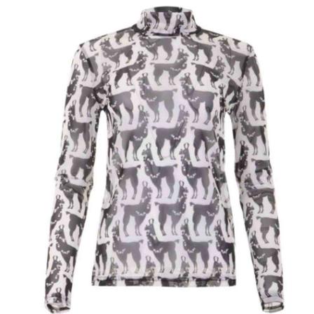 Maicazz Long Sleeve Top , Zwart , Dames , Maat: XL