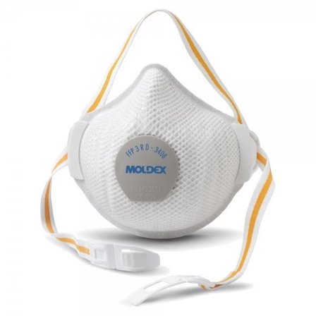 Moldex Air Plus ProValve 340801 Halvmaske med ventil, Ånderettsvern