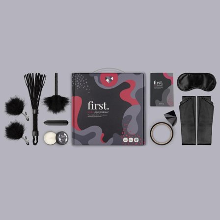 First. Kinky [S] Experience Starter Set - Vuxen.se - Bondage kit, BDSM leksaker i set, BDSM bondage leksaker