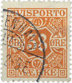 Danmark 1914 - Avisportomærke AFA 18 - Stemplet