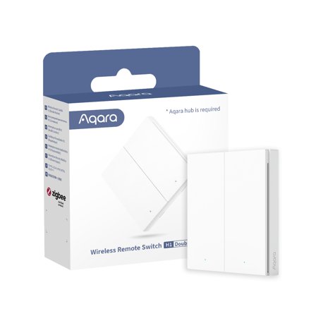 Aqara Smart Wireless Switch 2-fach