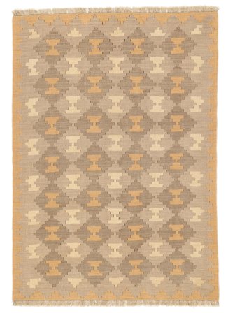 Light Nomad Kilim Rug 123X170 Orange/Brown Wool, Persia