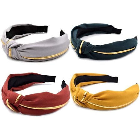 Vintage trykt pannebånd for kvinner, elastisk hårskjerf