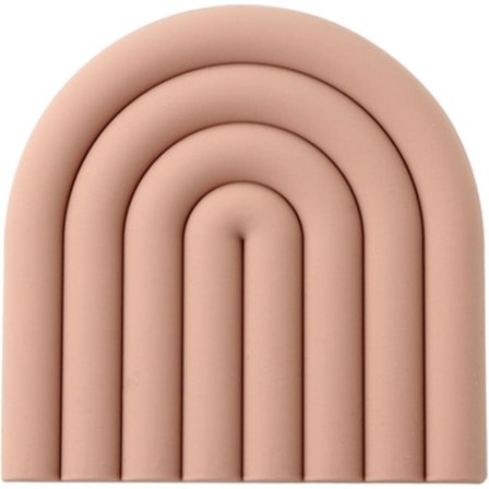 Silikone Grydeunderlag, Regnbue Silikone Bordskåner, Varmebestandige Underlag, Varmebestandige Kopper, Kopisoleringsskåner, Bordservice 